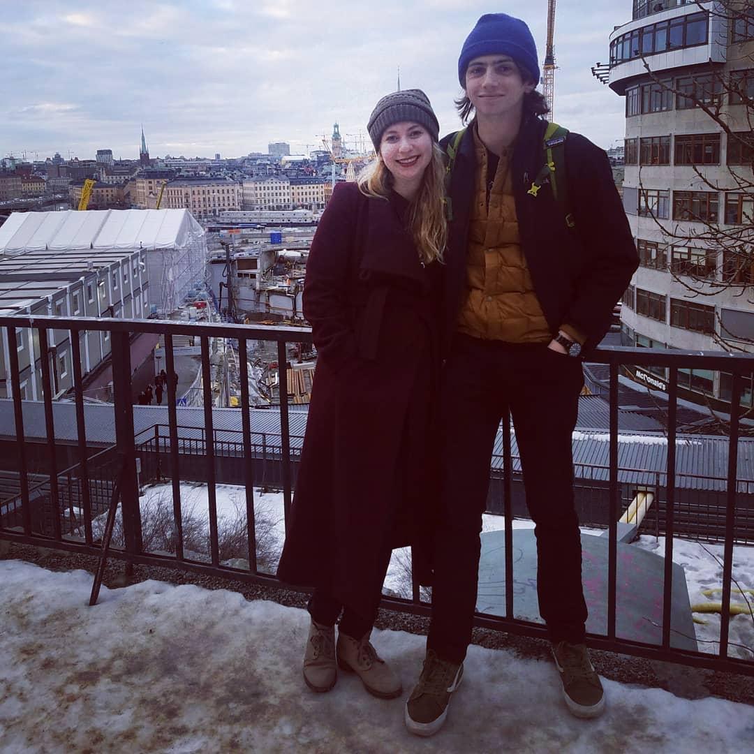 First international trip together - Stockholm, 2018