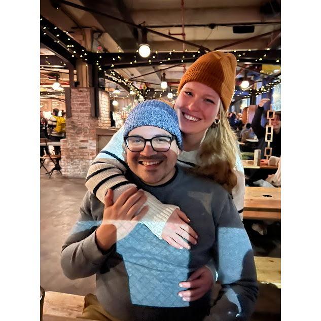 We love a good warm winter toddy at our local brewery.
