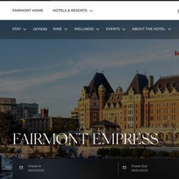 Honeymoon Hotel Stay at the Empress Hotel in Victoria BC