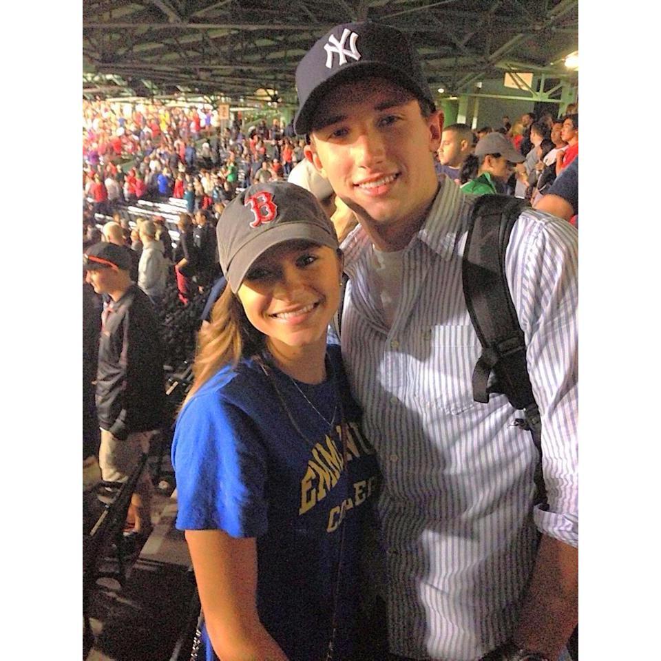 Our first photo together!