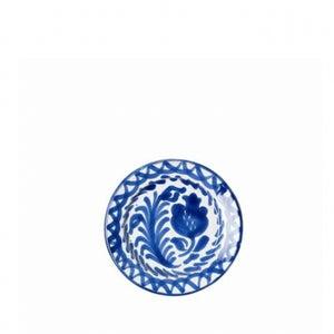 Casa Azul Mini Plate with Hand-painted Designs