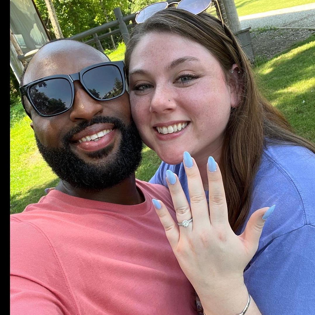 The day we got engaged!