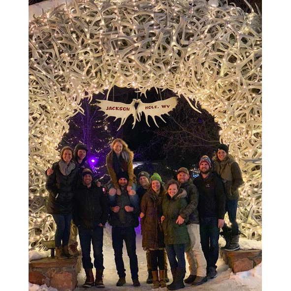 The crew in Jackson, WY (Spring 2019)!