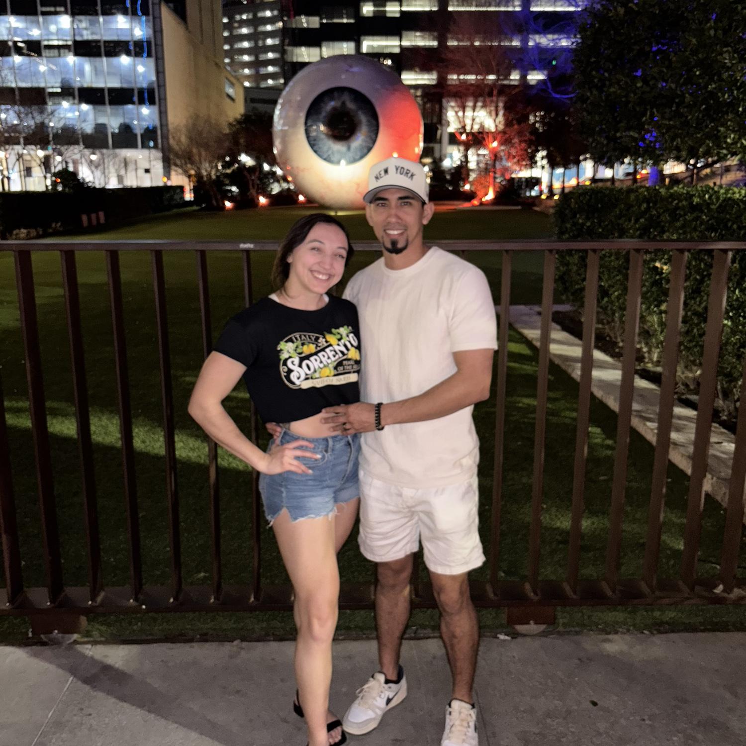 His first time in Dallas