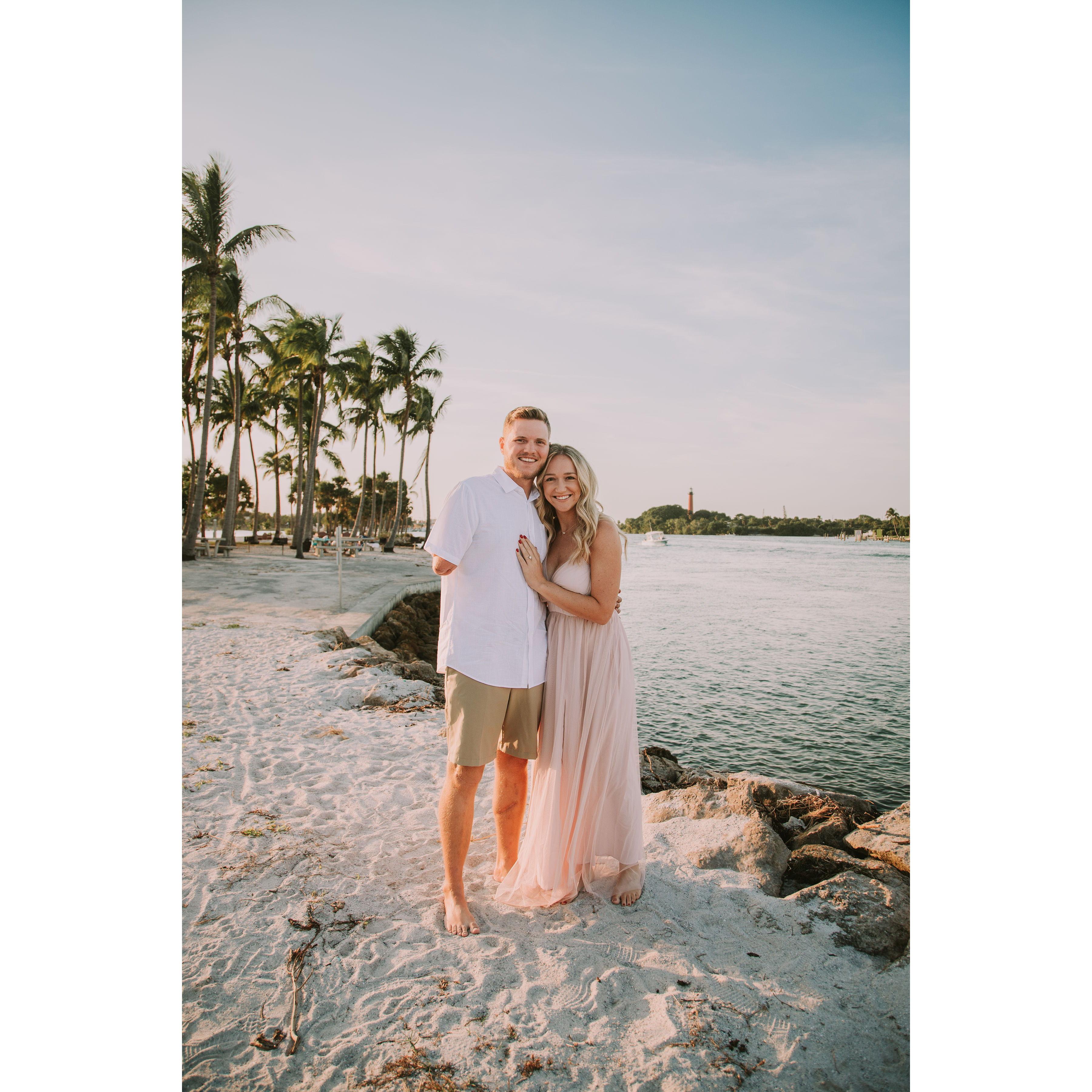 Engagement photos in Jupiter! 