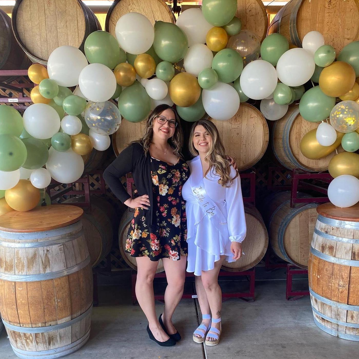 Bridal shower with Vicky (The officiant) 
02/27/2022