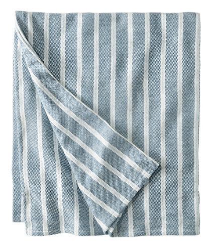 Brahms Mount Cotton Blanket, Stripe