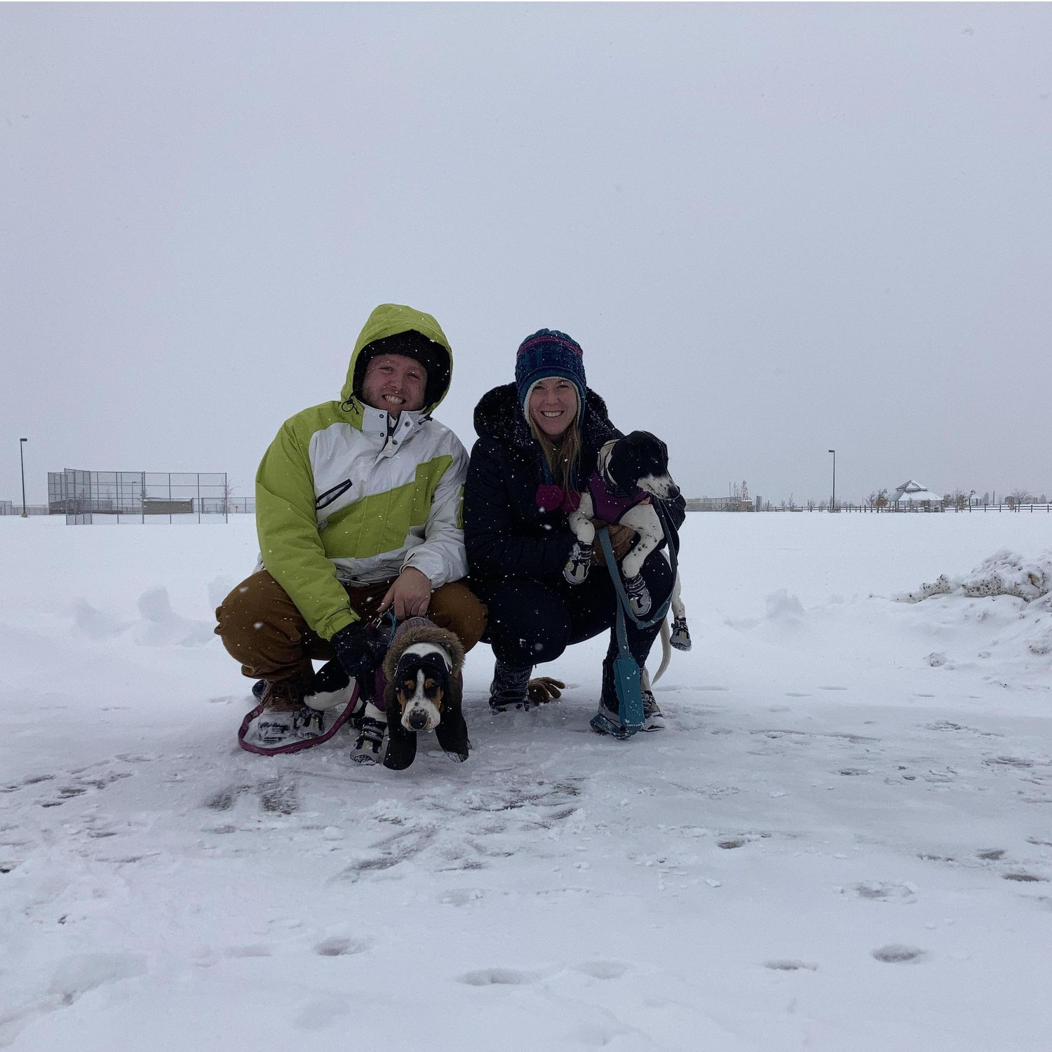 First Snow Day as a family