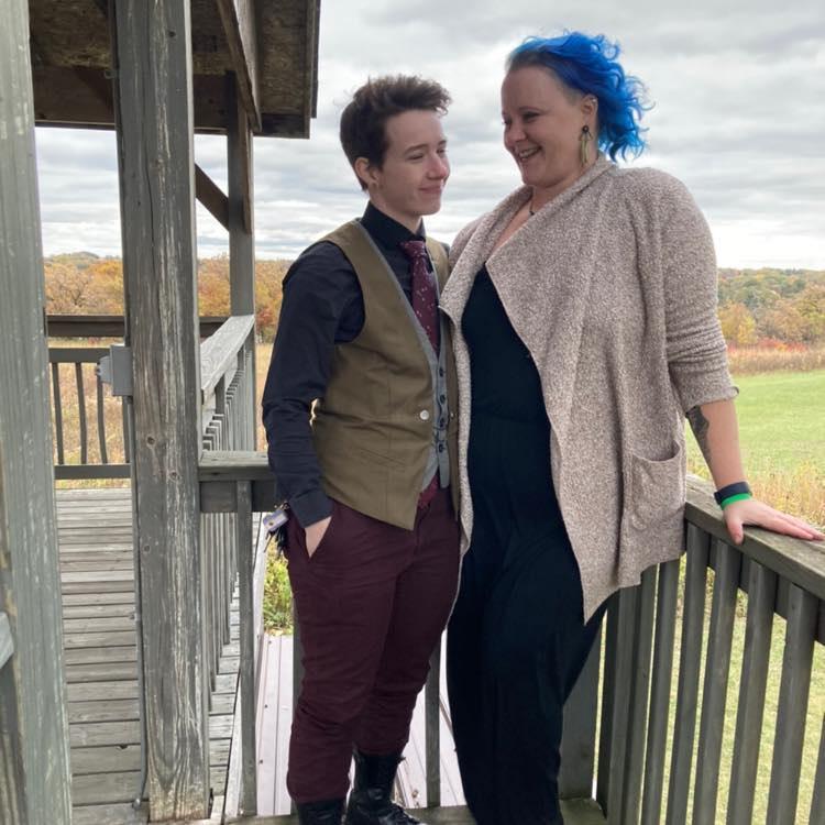 Pal's wedding last fall