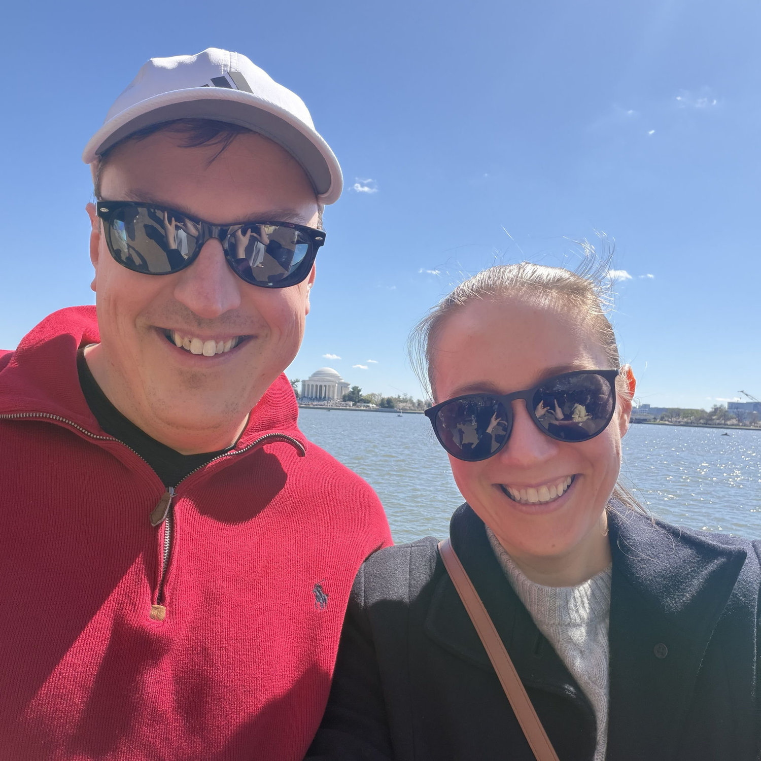 Tidal basin when cherry blossoms were in bloom