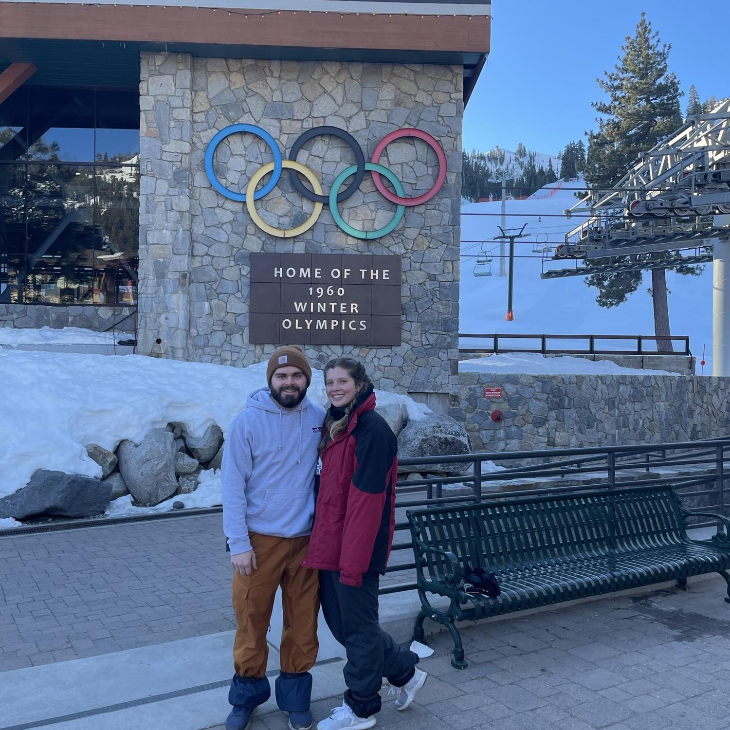 I look like I know how to ski don't I? I didn't, I fell down a lot, possibly even cried