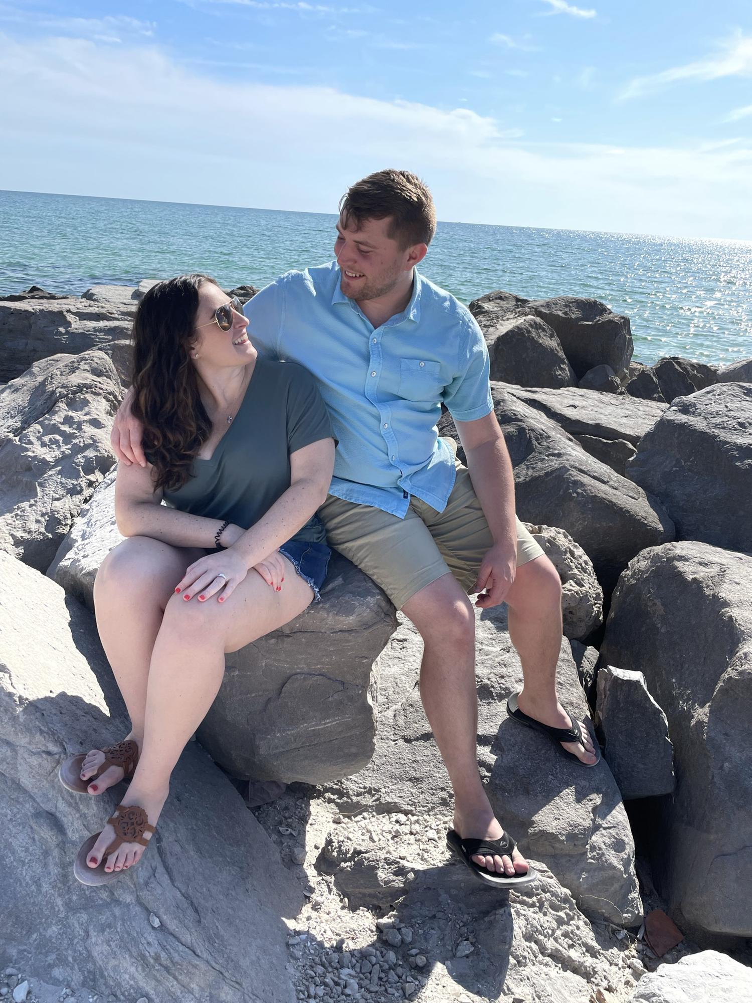 Our first trip to Florida post-engagementđŹ