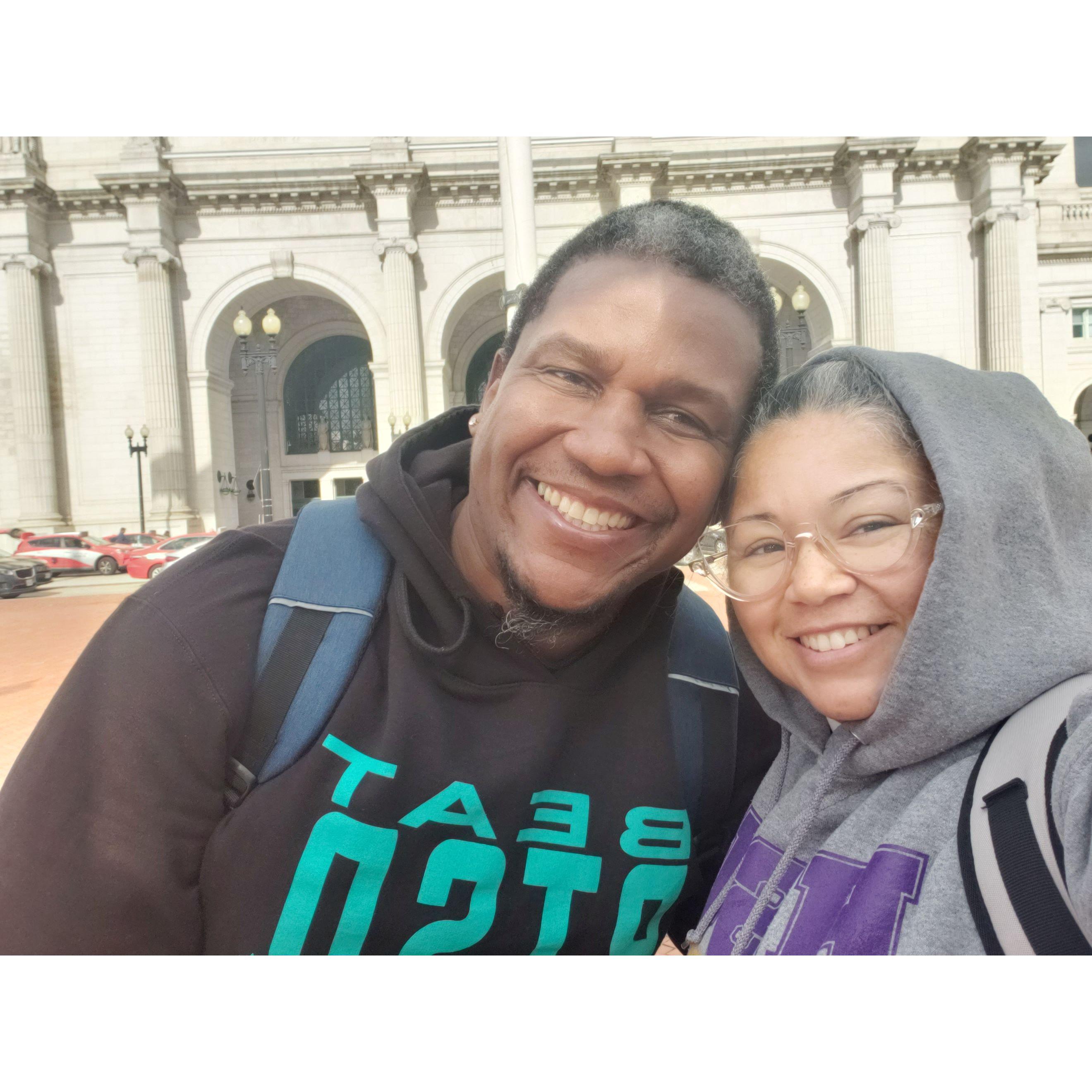 Time in DC together.