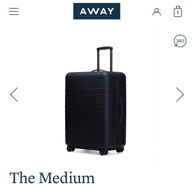 Away Suitcase - Medium (Navy)