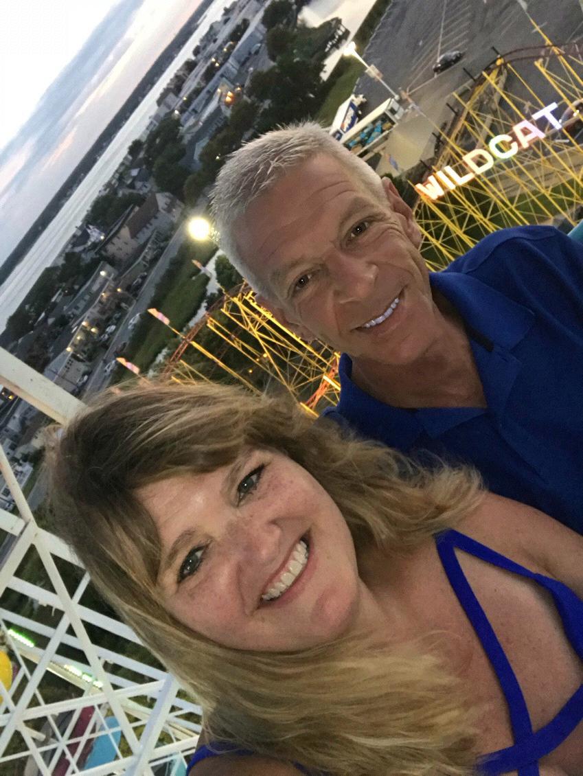 Top of the Ferris Wheel at Jolly Rogers, OC Maryland