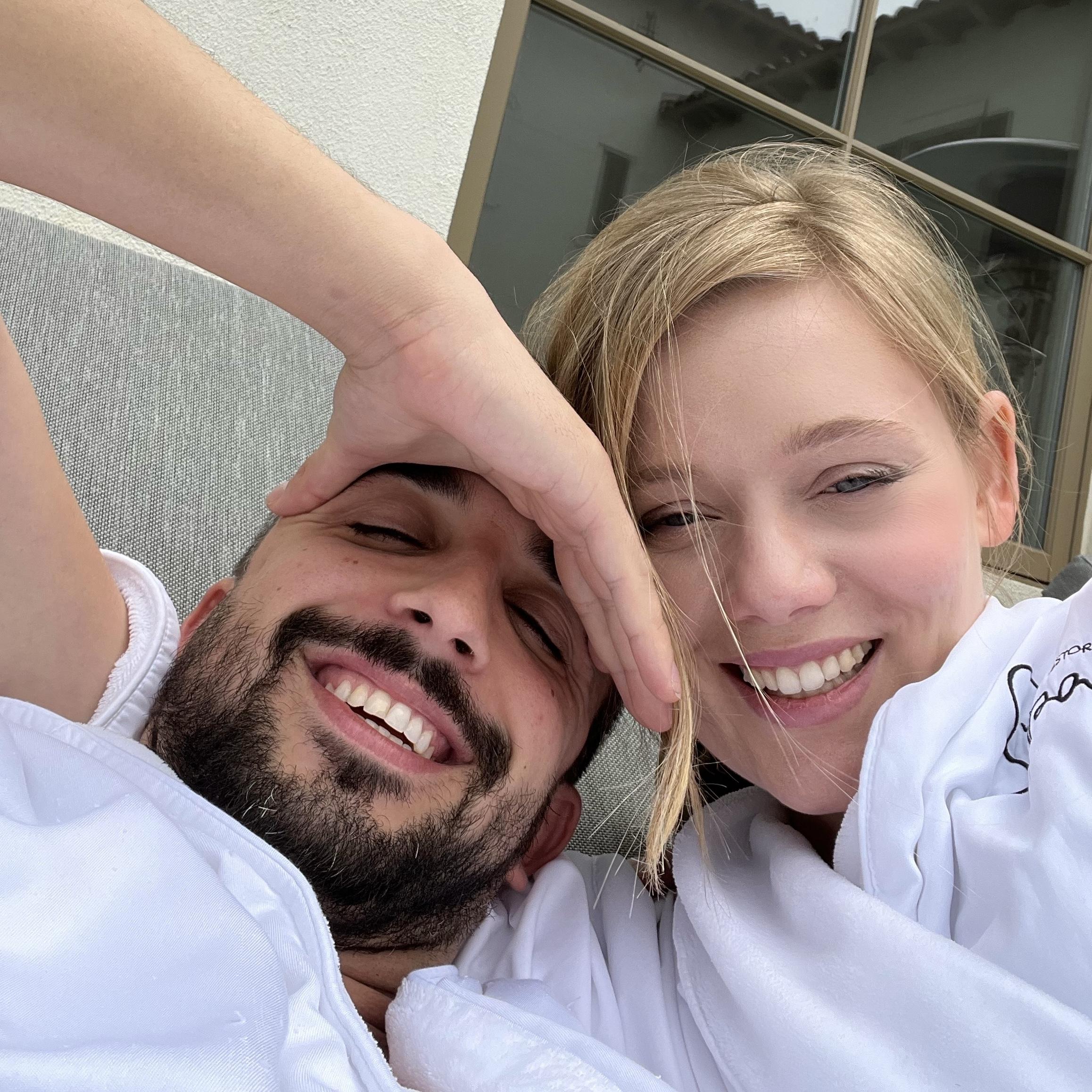 Spa Day for our second anniversary