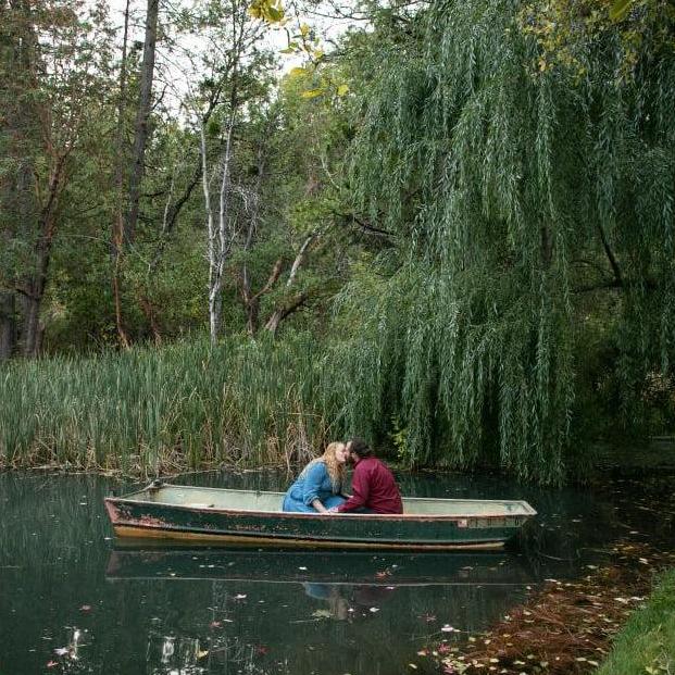 Apple Hill Engagement Pictures by Meagan Lucy Photographers