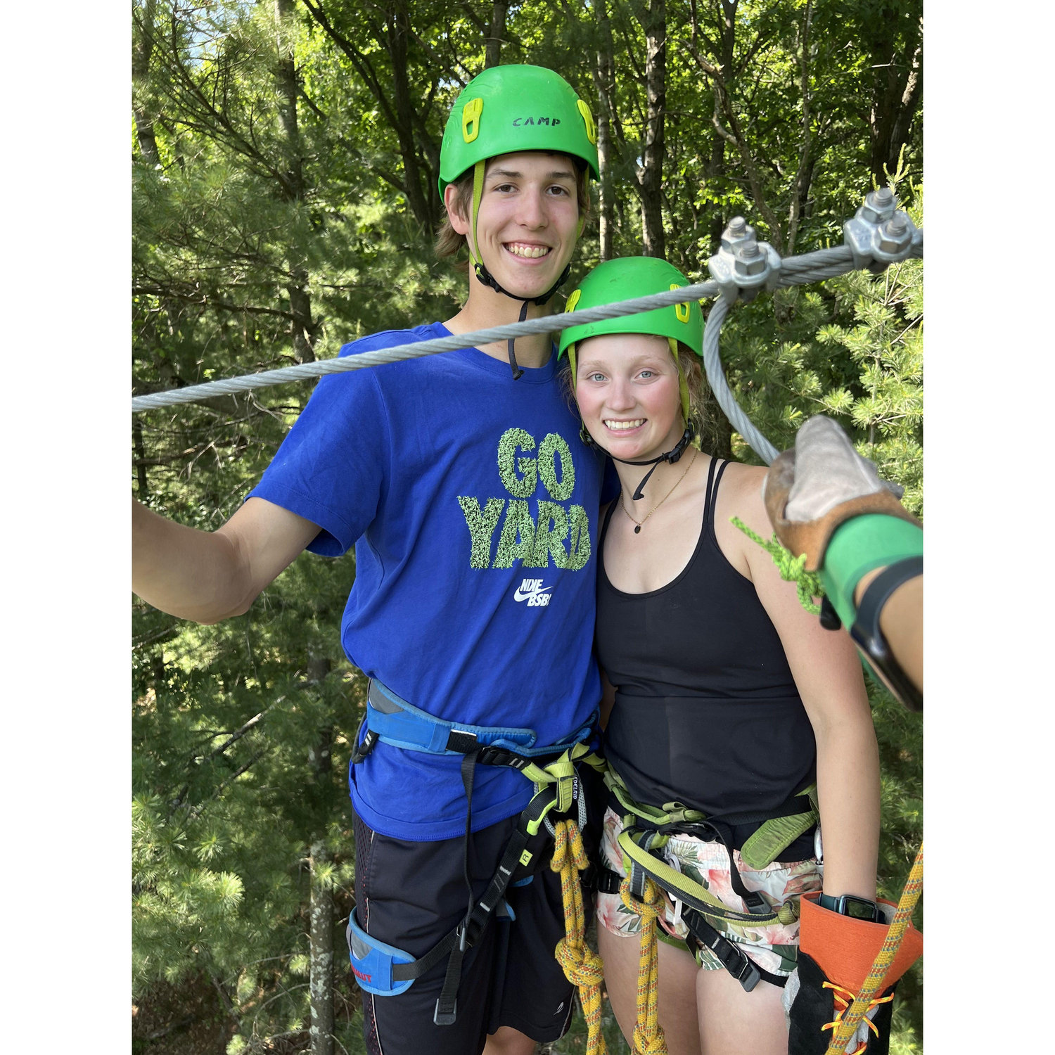 Our zip-lining adventures