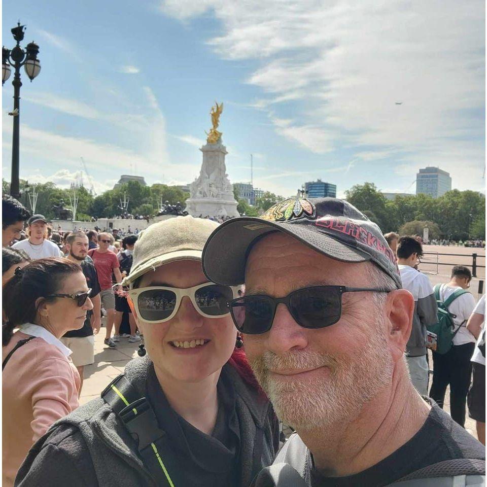 Seeing Buckingham Palace