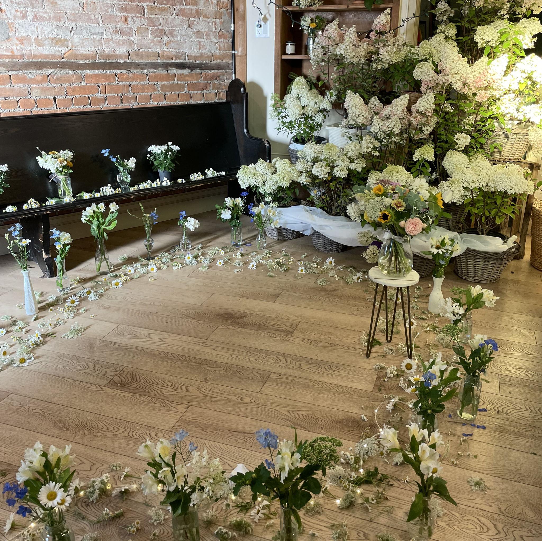 Beautiful proposal set up