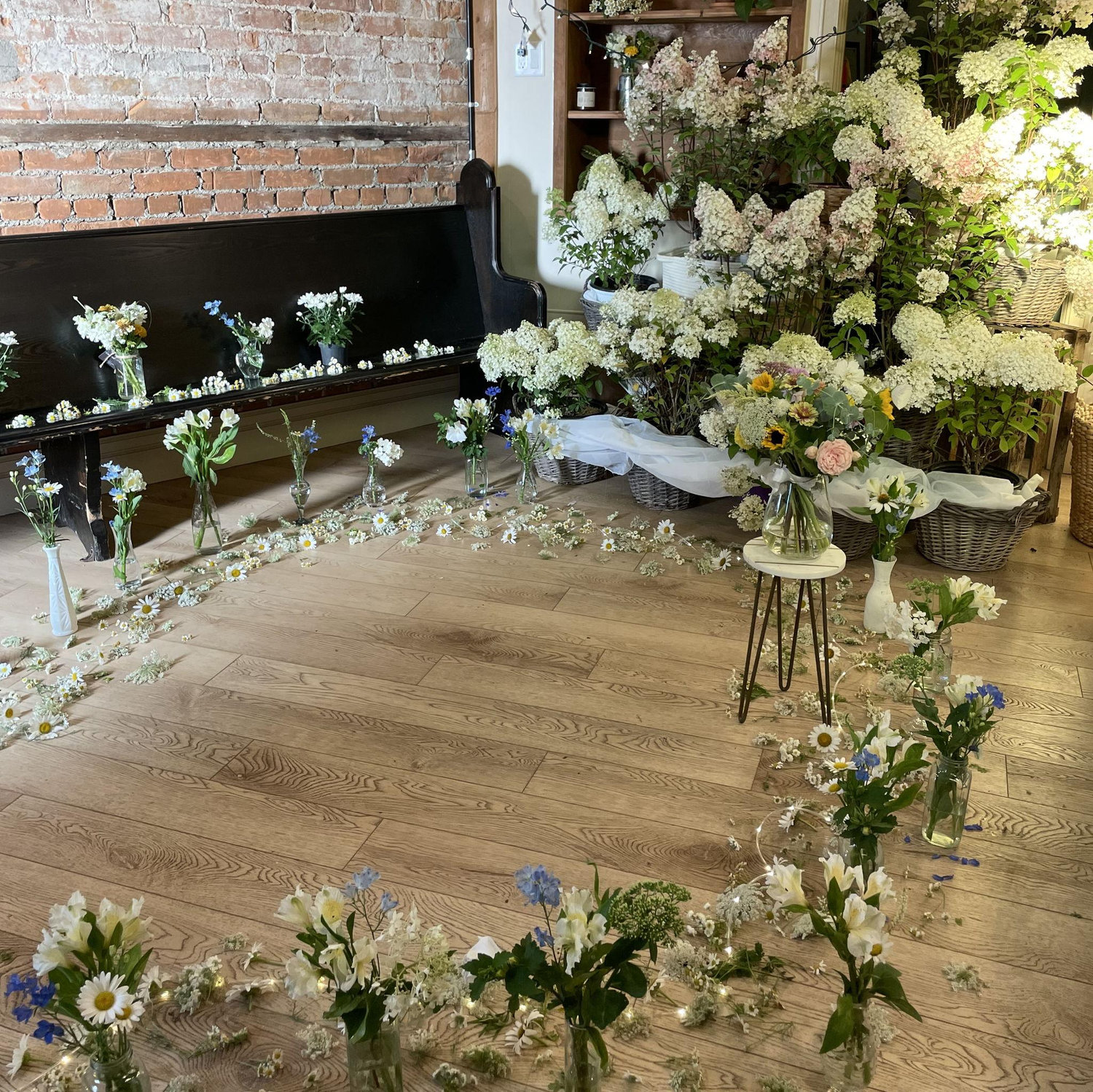 Beautiful proposal set up