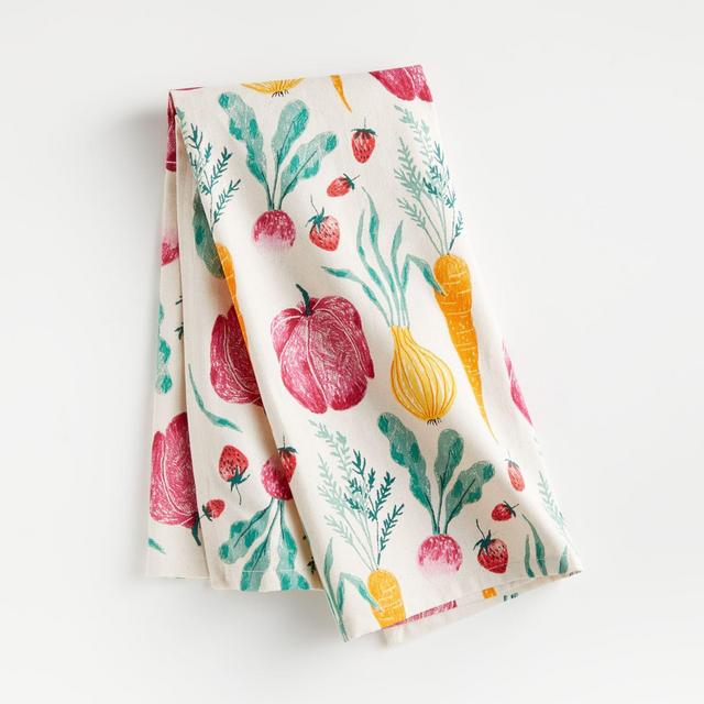 Veggie Garden Dish Towel