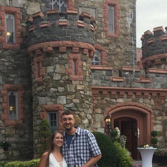 We both spent many summers at the Castle as event staff, we couldn’t think of a better venue to host our special day!