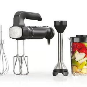 Ninja® Foodi® Power Mixer™ System Hand Blender and 5-Speed Hand Mixer Combo Hand Blenders