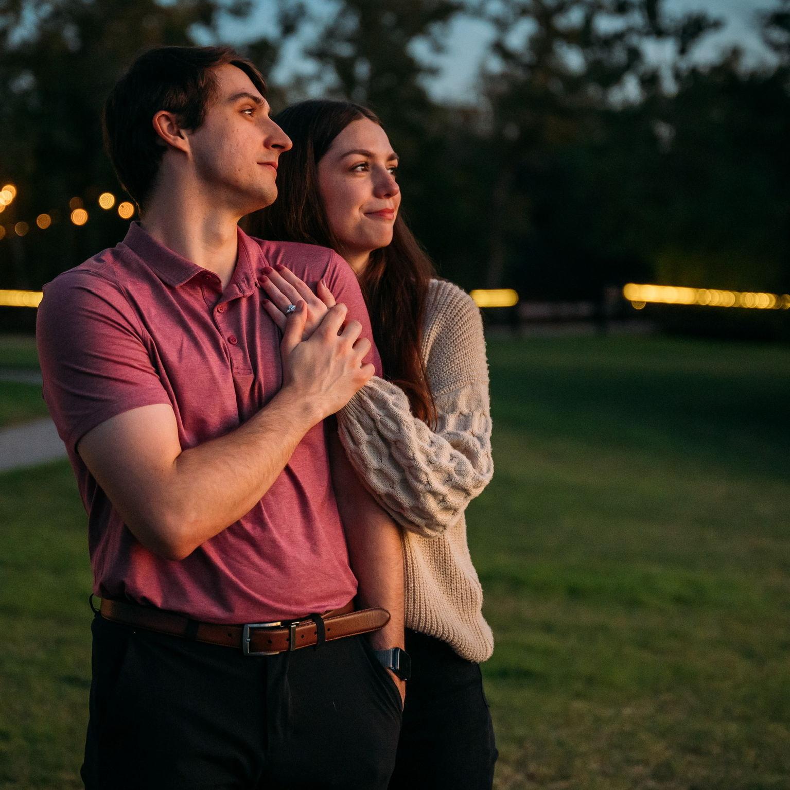 dramatic look into the distance~