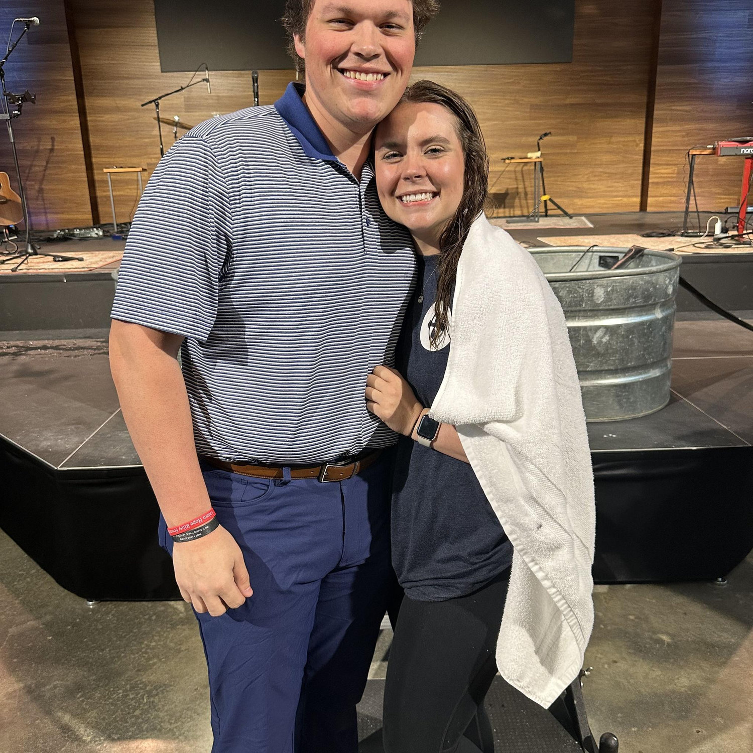 Hannah's baptism! Thank you Jesus!