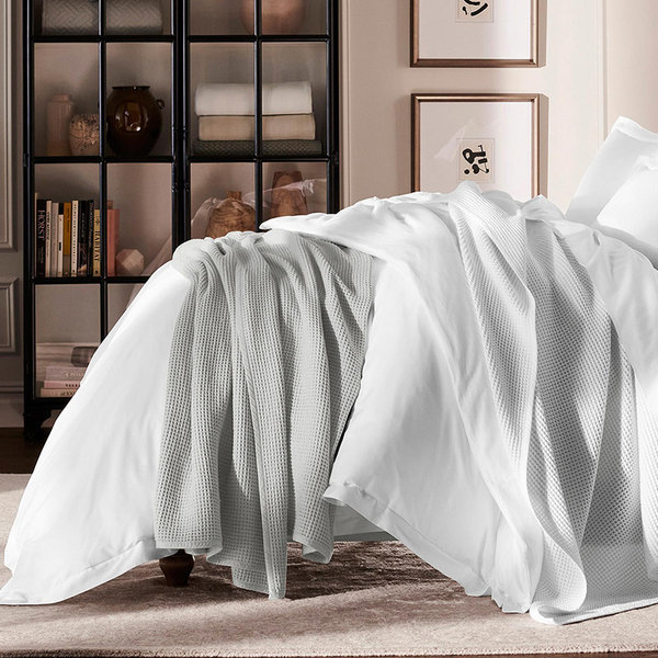 Boll & Branch Waffle Knit Blanket
