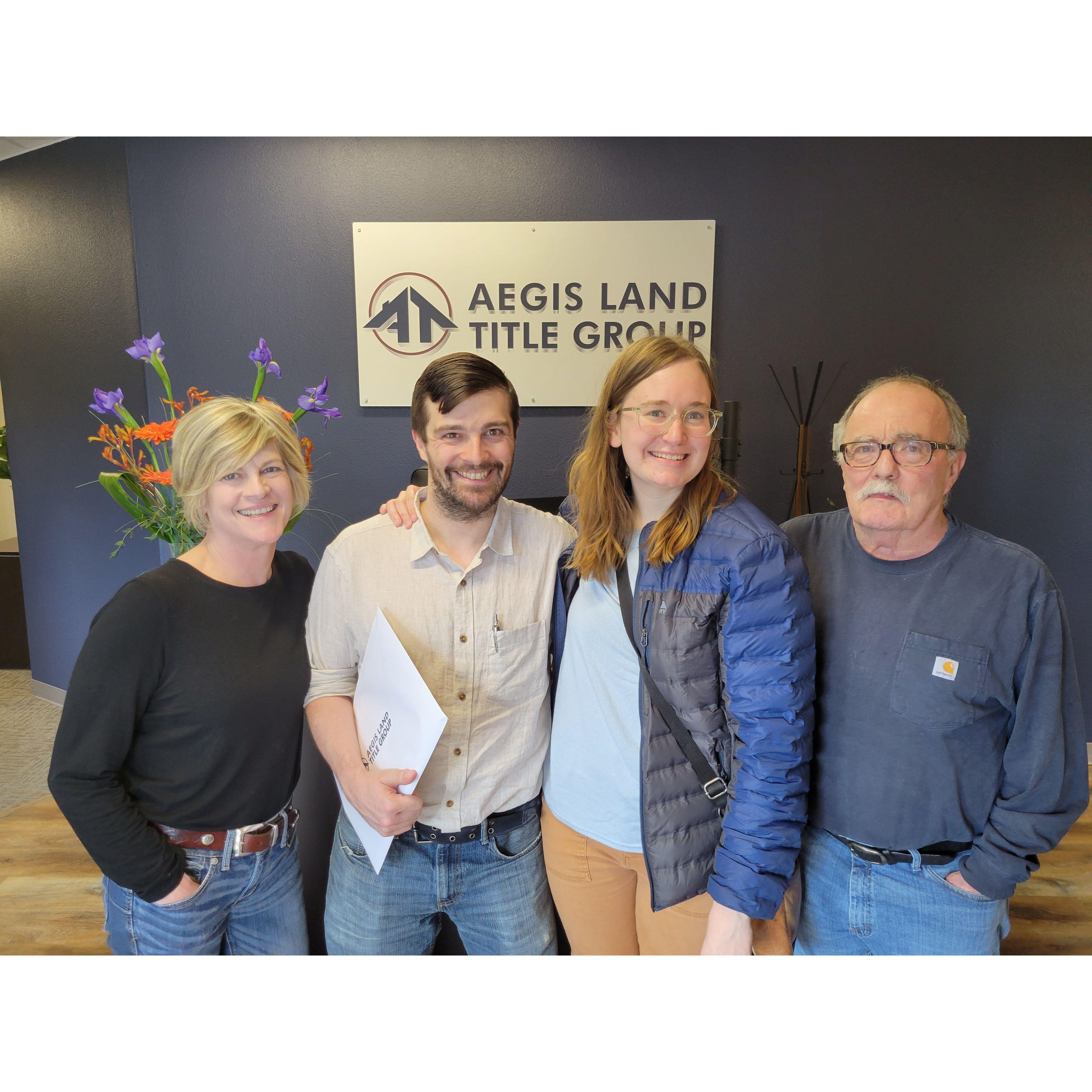 Signed the paperwork for our property!