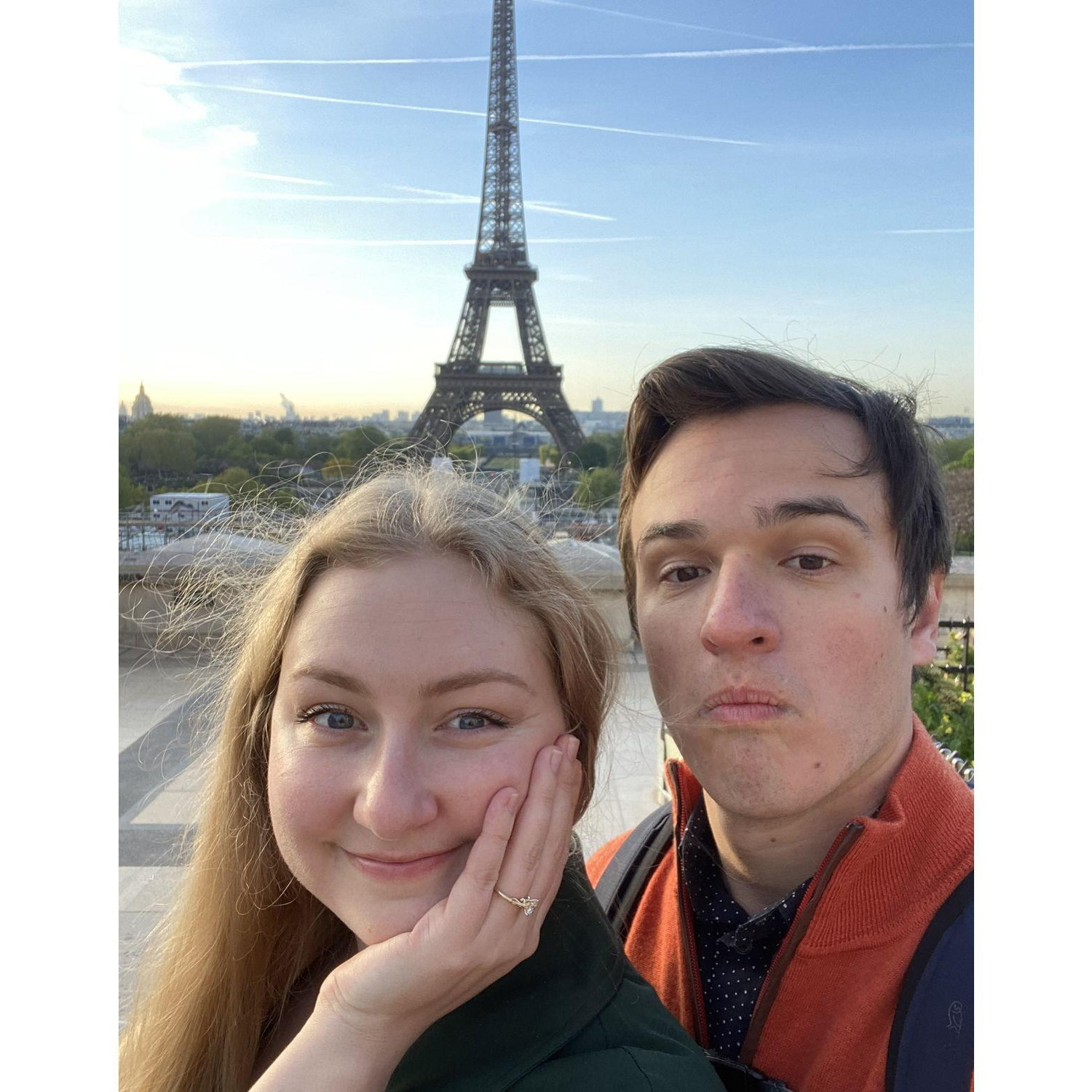 Just after Jackson proposed, there still wasn’t too many people out and about because it was MORNING golden hour and too early for normal people to be awake.