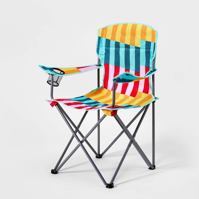 Adult Outdoor Portable Chair Stripe - Sun Squad™