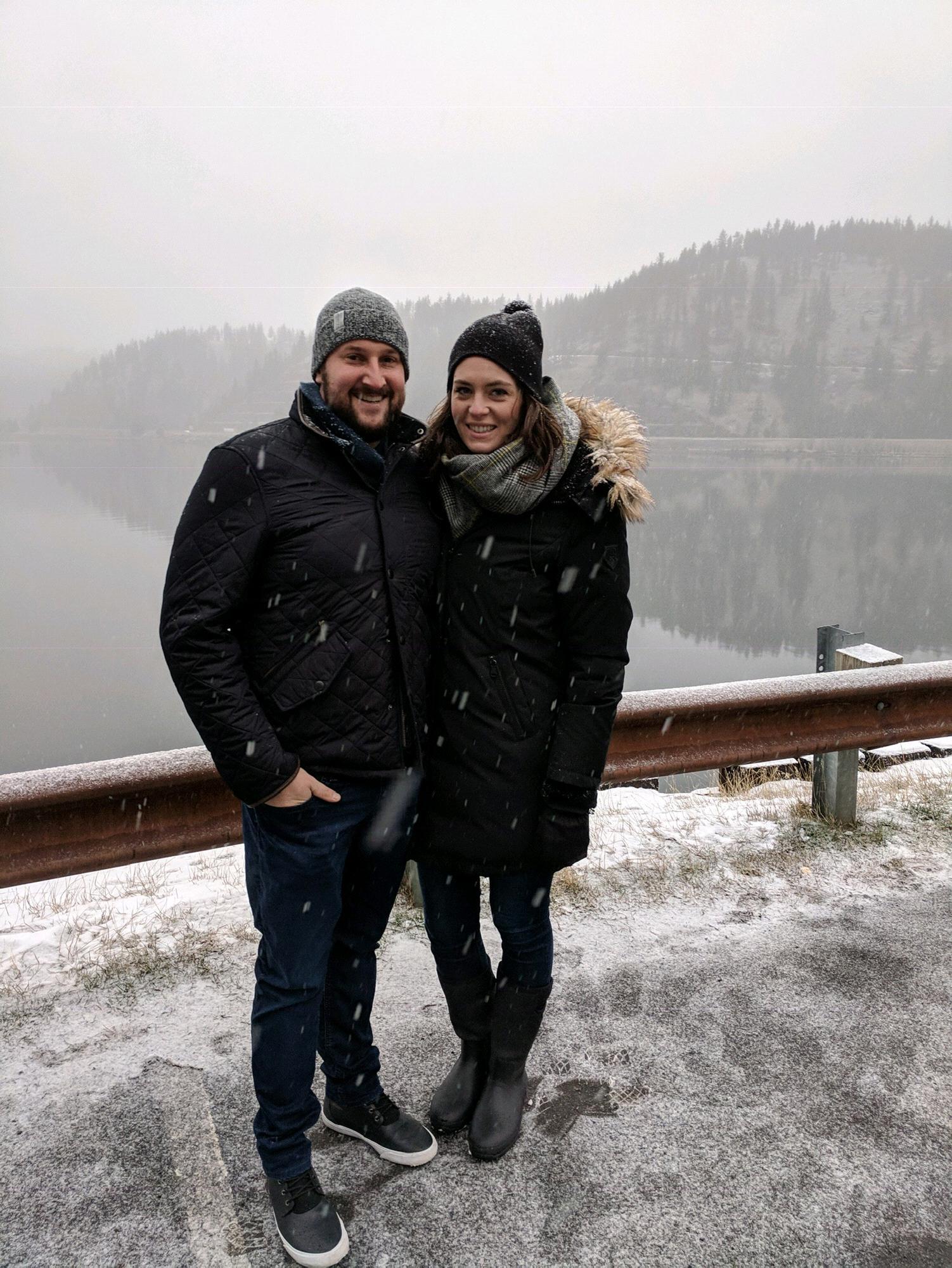 In Coeur d'Alene for some eagle watching