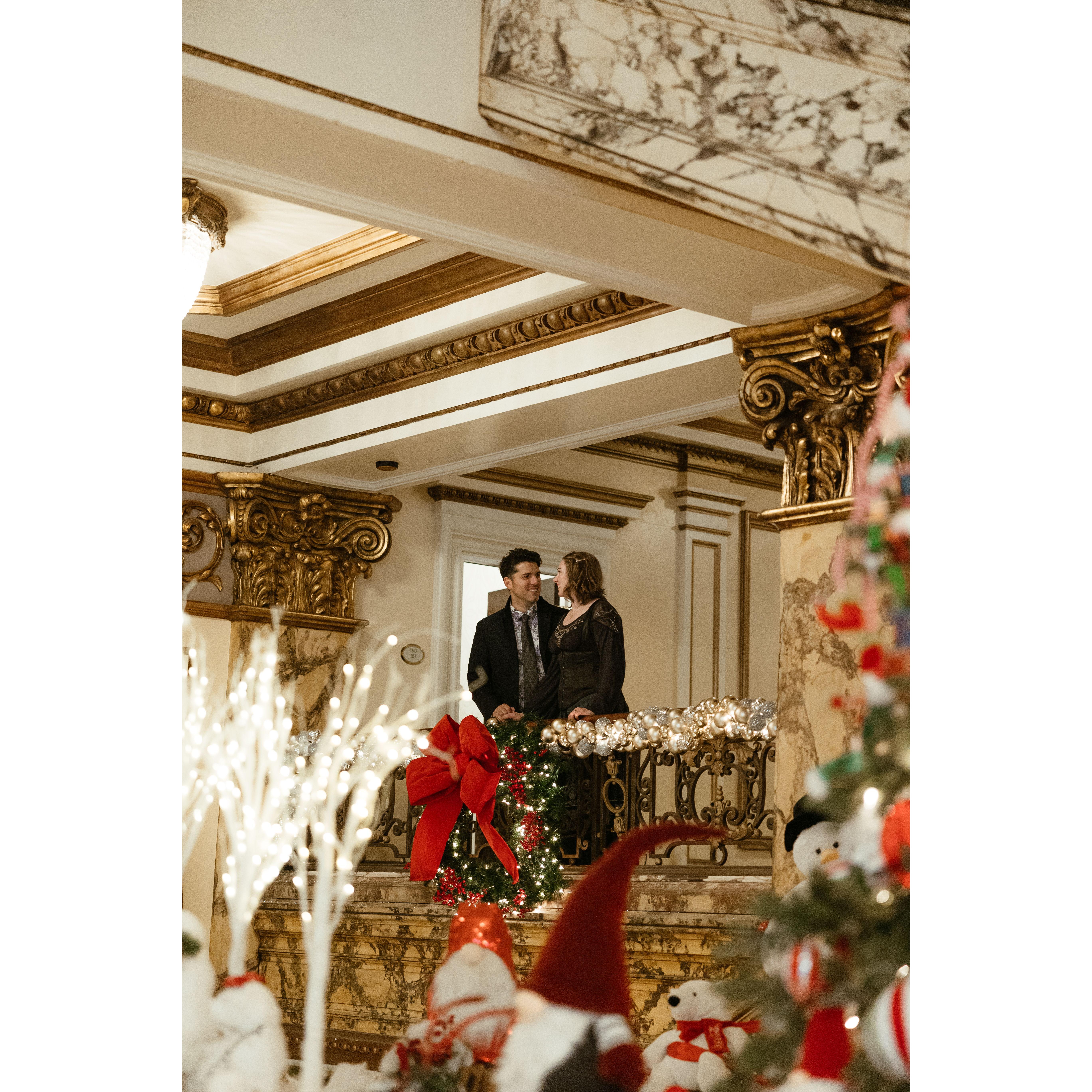 At the Fairmont San Francisco