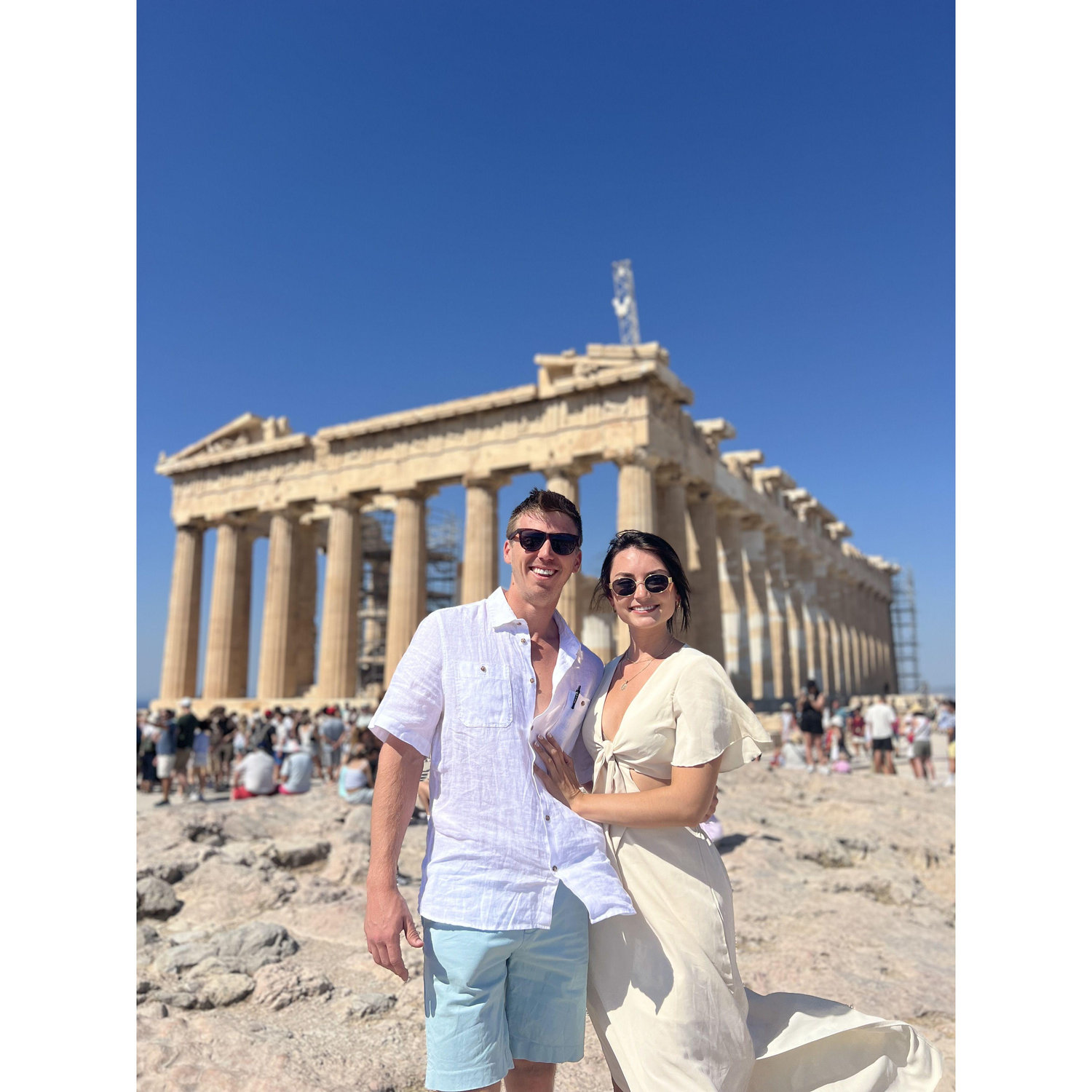 Athens Greece 2024! Day before we got engaged.