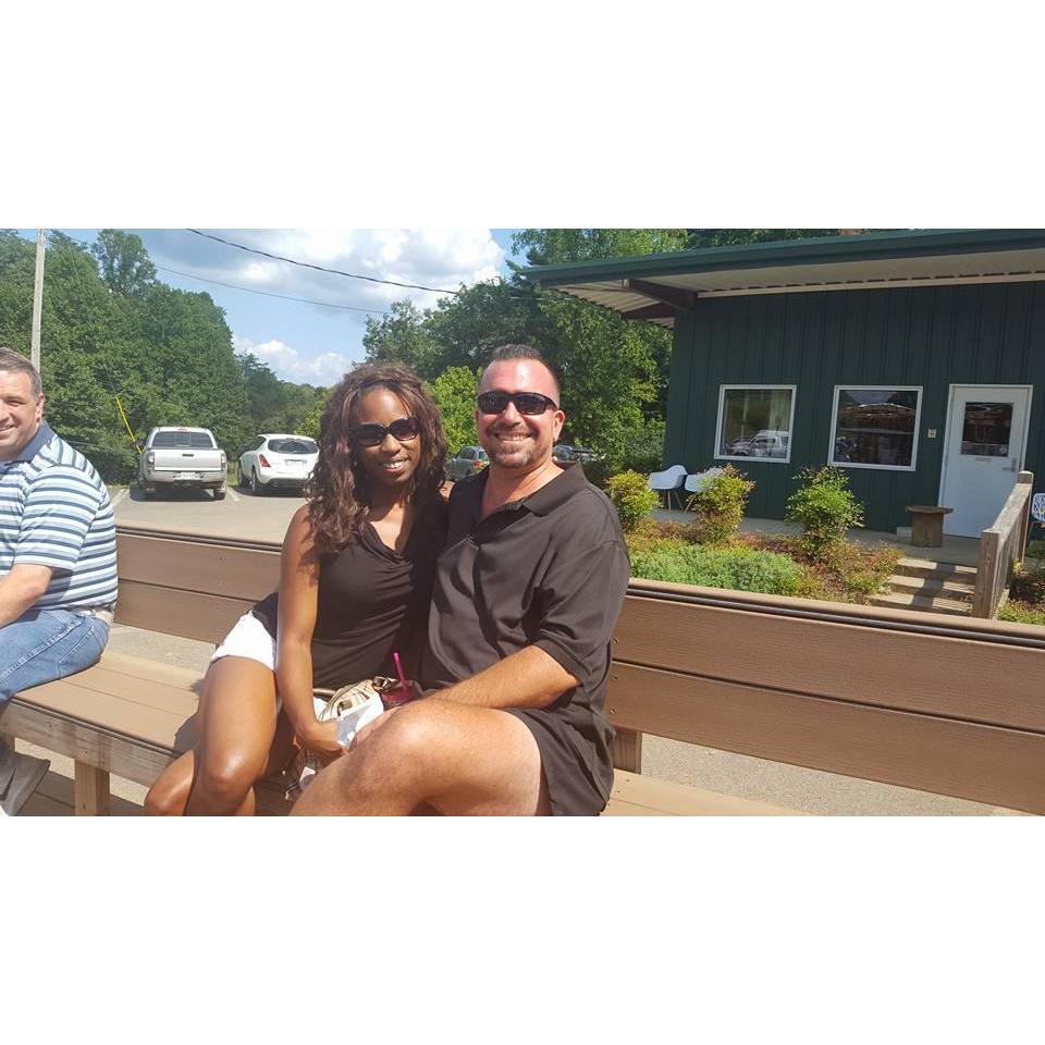 Our first time Apple Picking