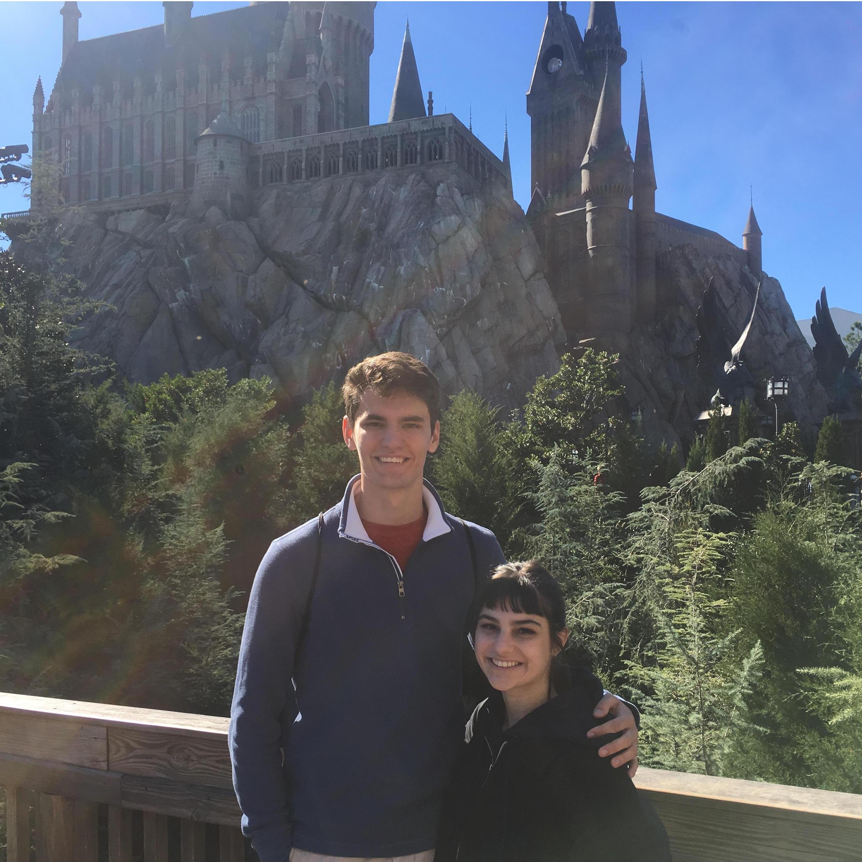 Hogwarts was crossed off the bucket list.