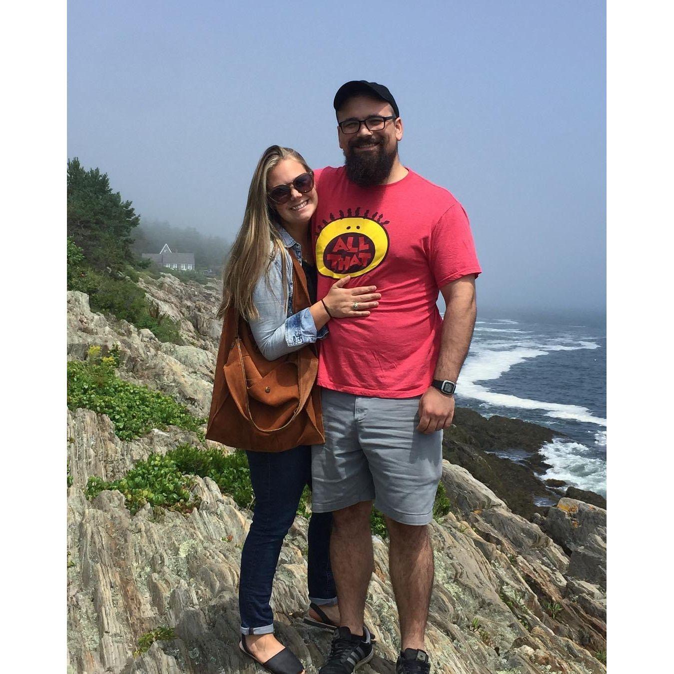Laura's first trip to Maine 2018