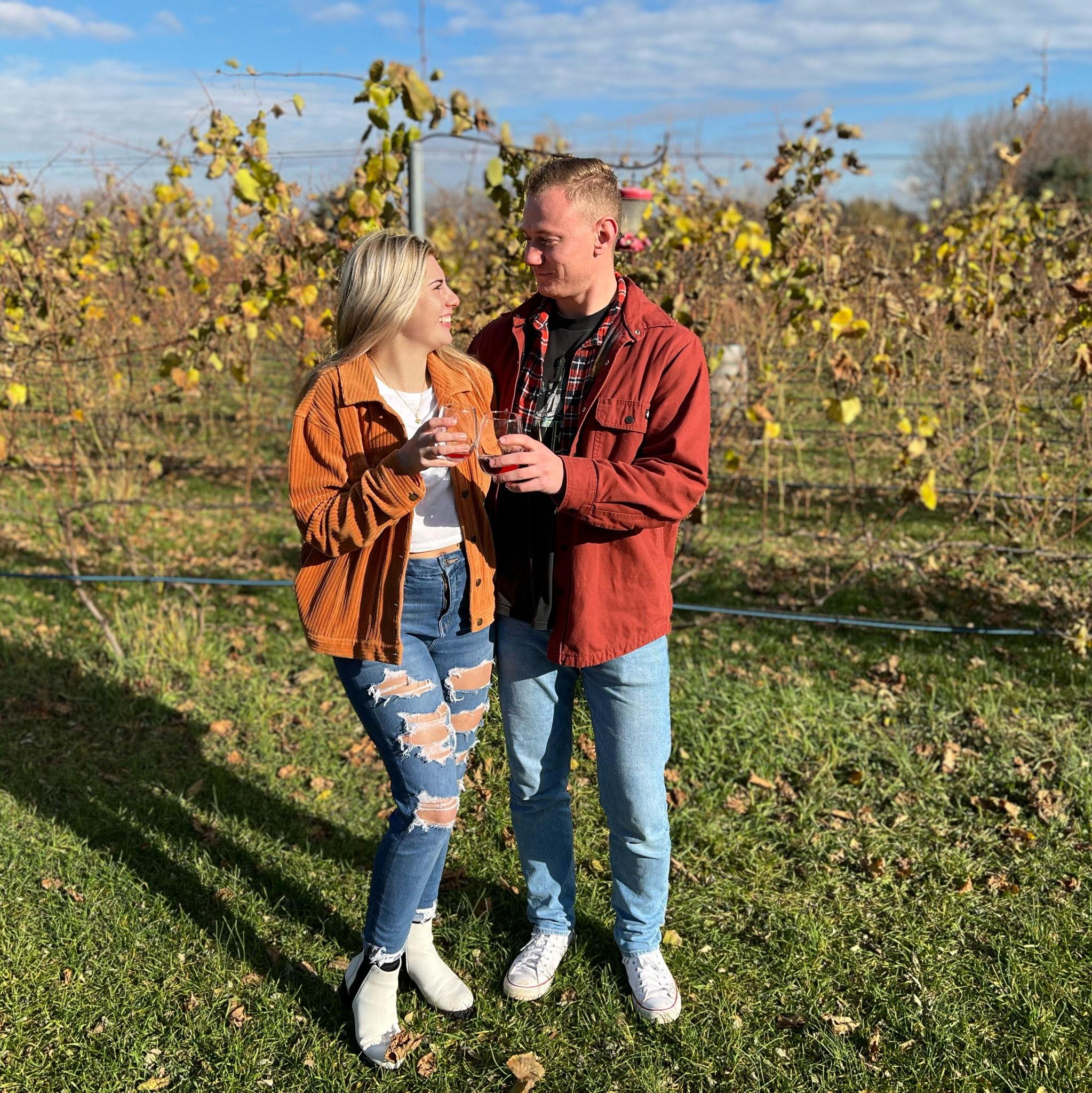 First fall together!