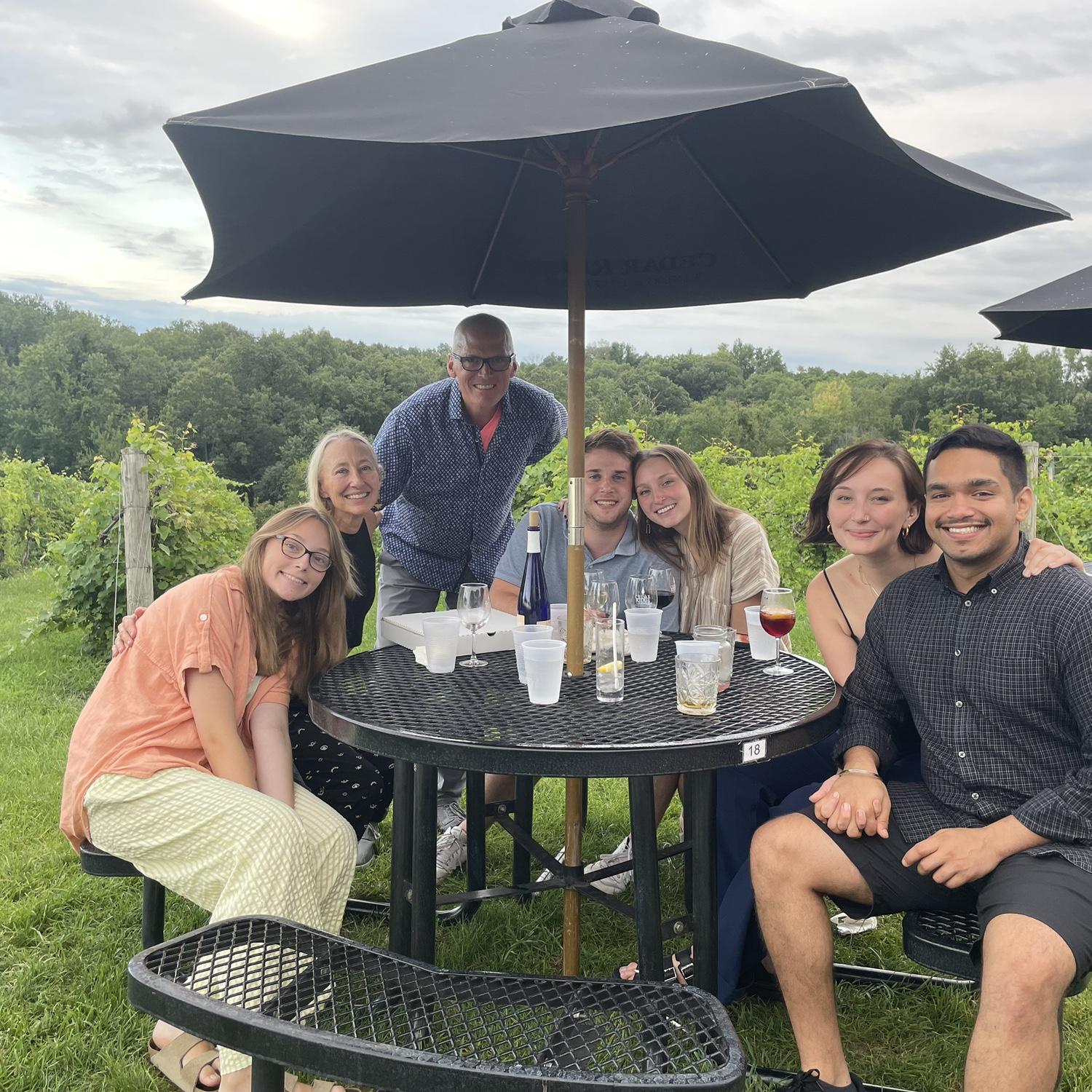 Ella's family! August, 2022
