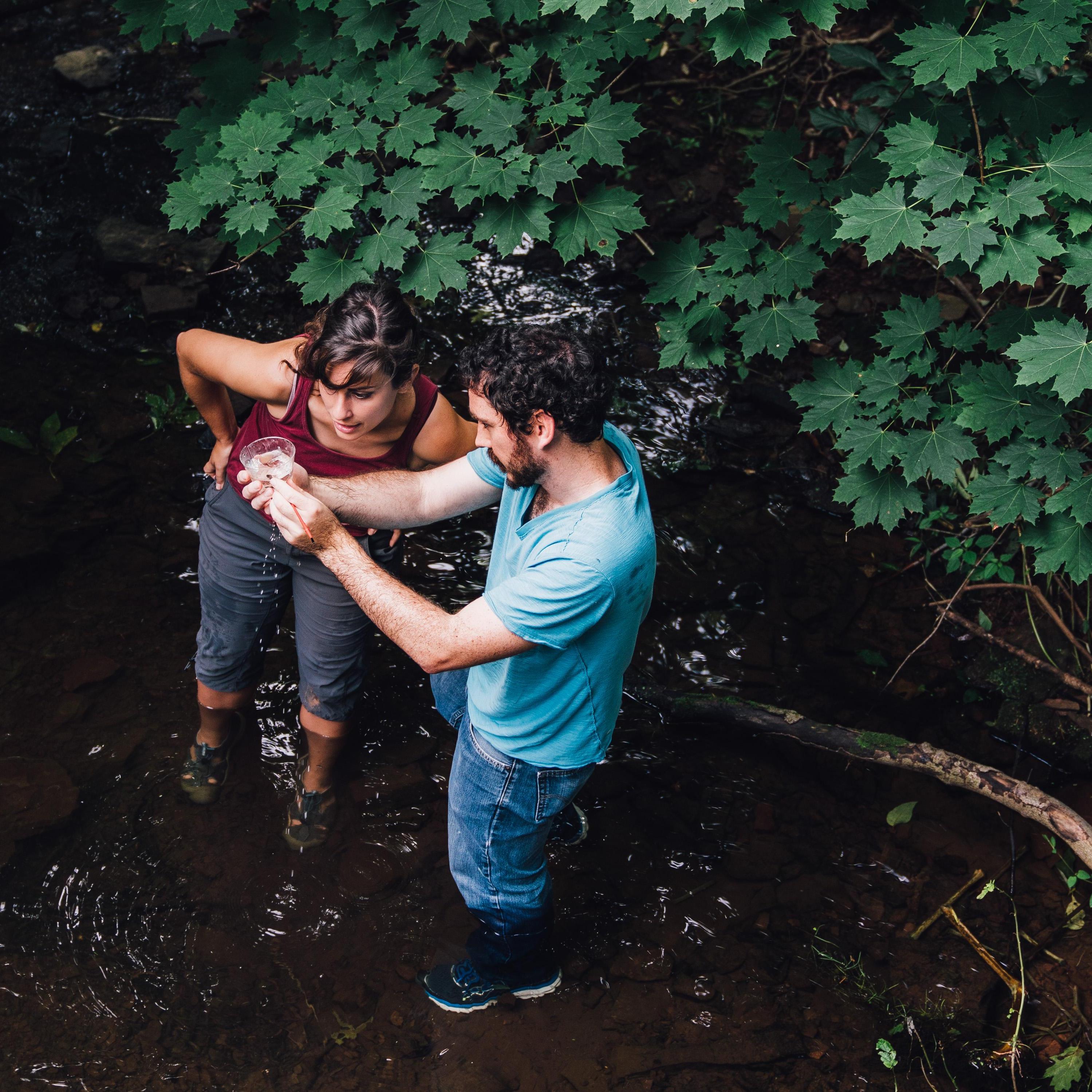 Falling in nerd love at Hunsberger Woods.

Photo credit to JD Land of Two15 Photography.