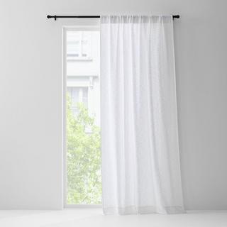Lindstrom Organic Cotton Sheer Window Curtain Panel