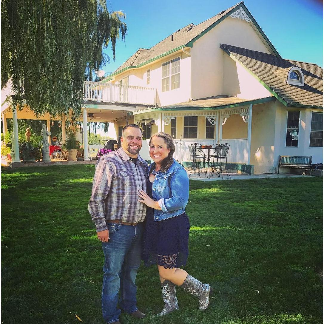 This was in Idaho at my little brother's wedding....so many amazing memories with family and we can't wait to make more!