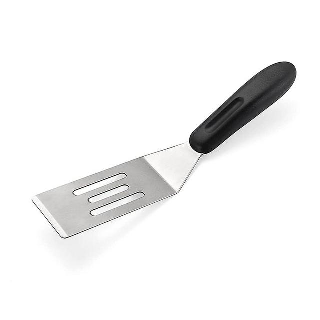 GZLT Metal Spatulas,Small Spatula for Nonstick Cookware,Pancake Spatula with Non-Slip Handle,Stainless Steel Spatula for Steaks, Eggs, Pancakes, etc (jc-A)