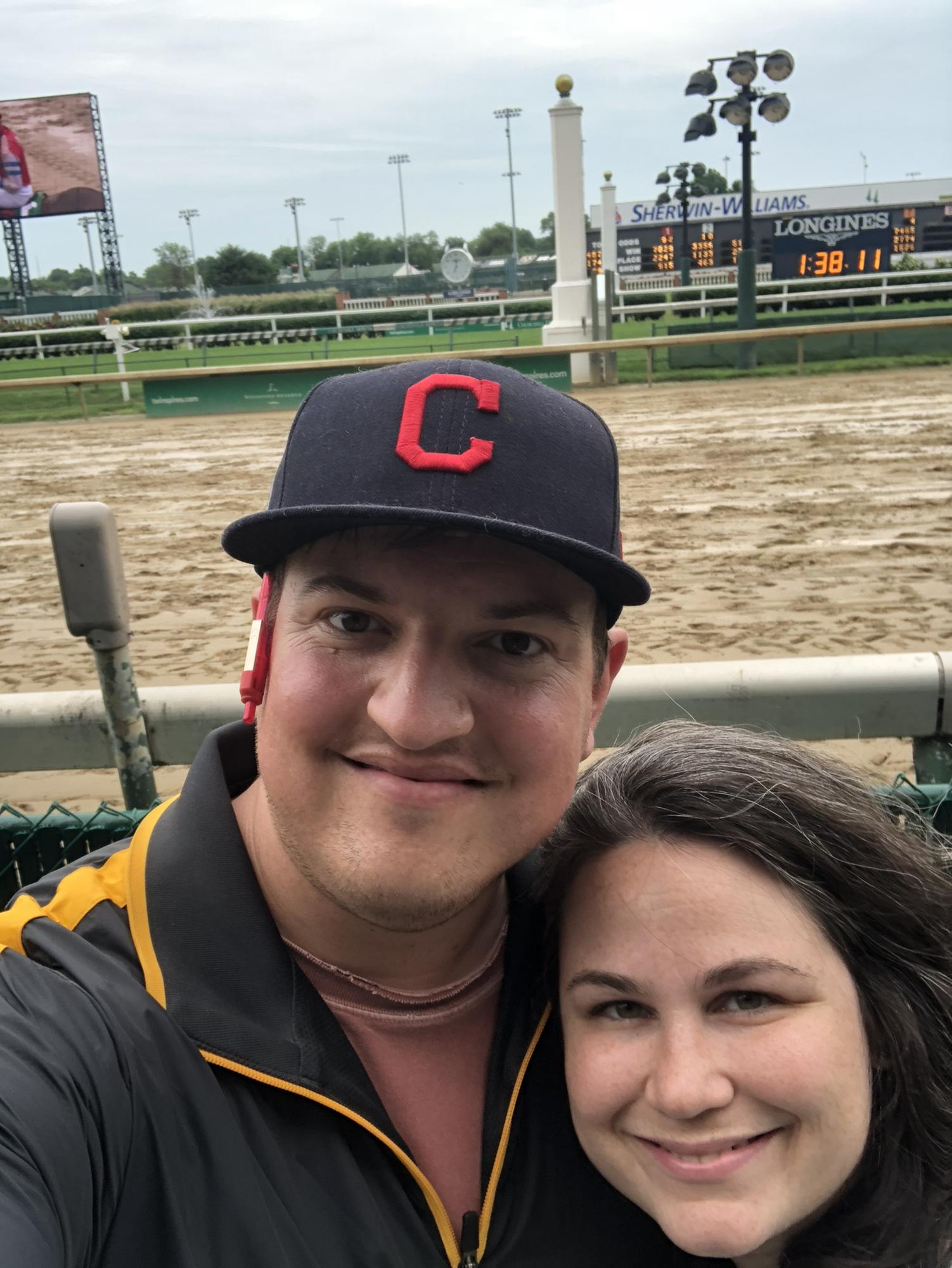 Bettin' on the ponies at Churchill Downs
