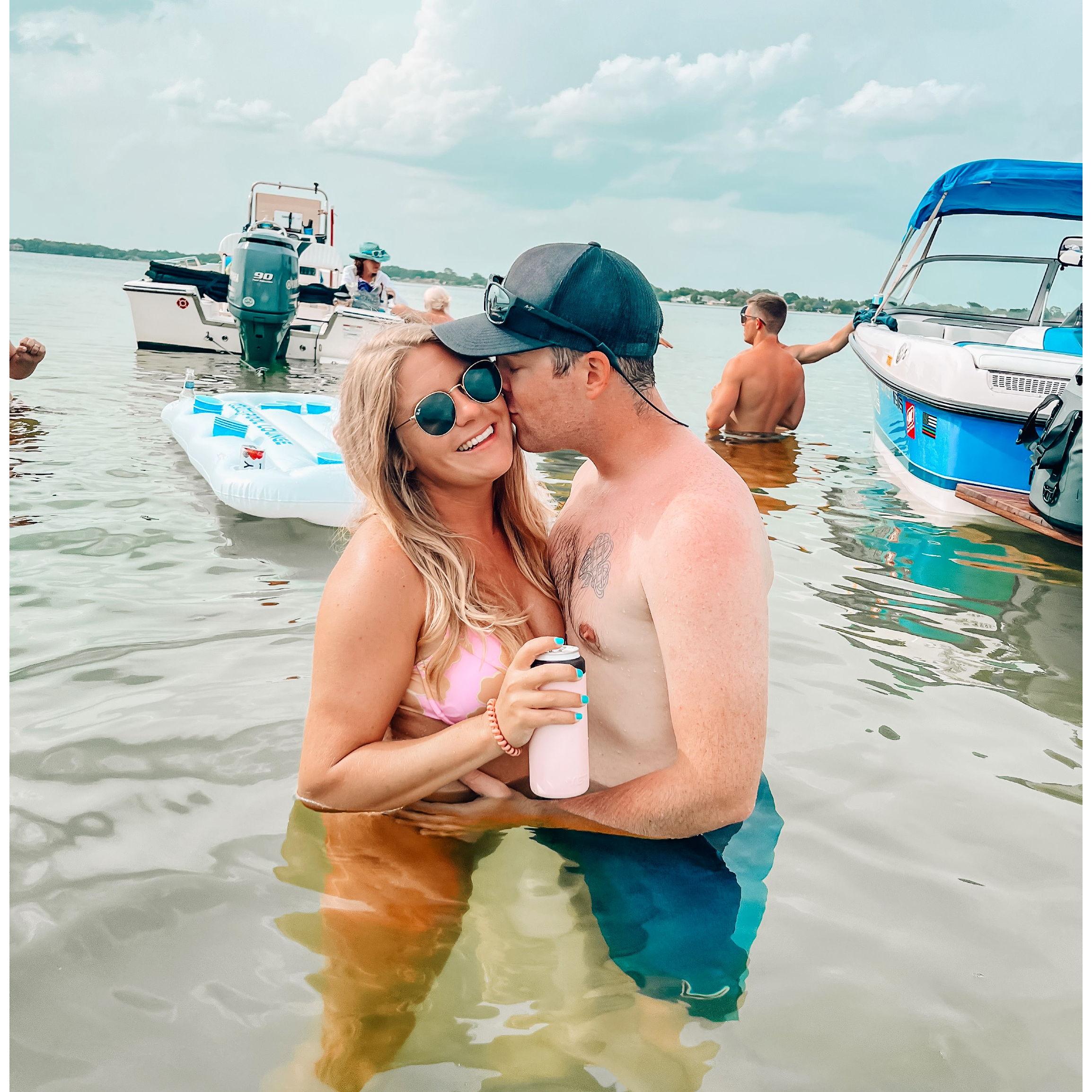 Our first photo together!