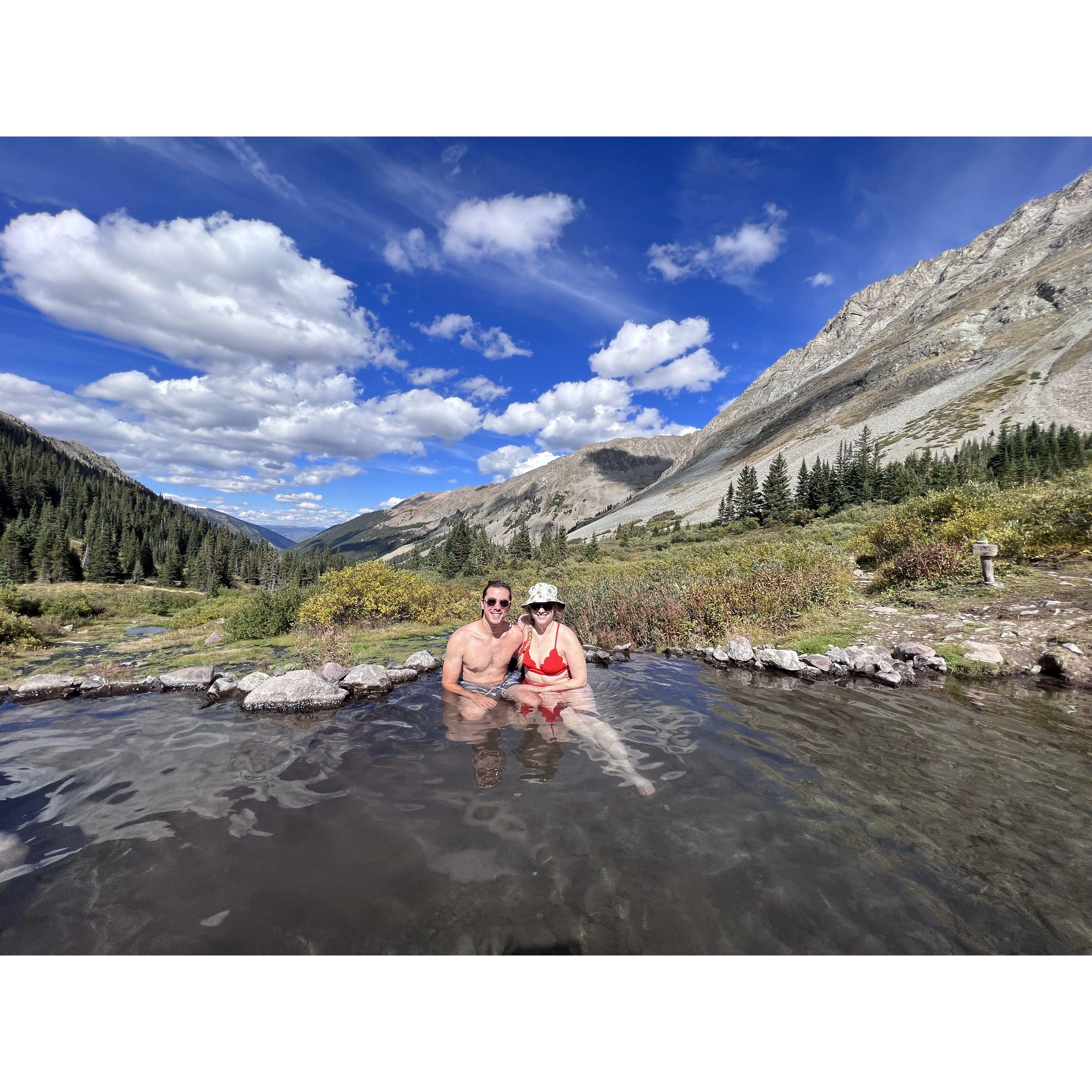 Conundrum Hot Springs. September 17, 2024.
