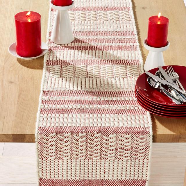 Dasher 90" Wool Table Runner